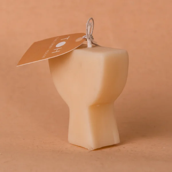Abstract Shape Scented Pillar Candle