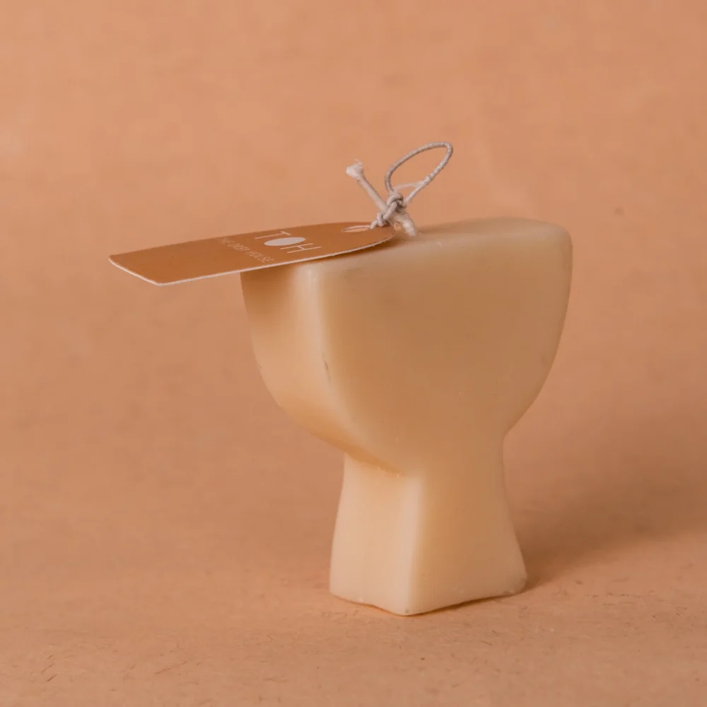 Abstract Shape Scented Pillar Candle - Image 3