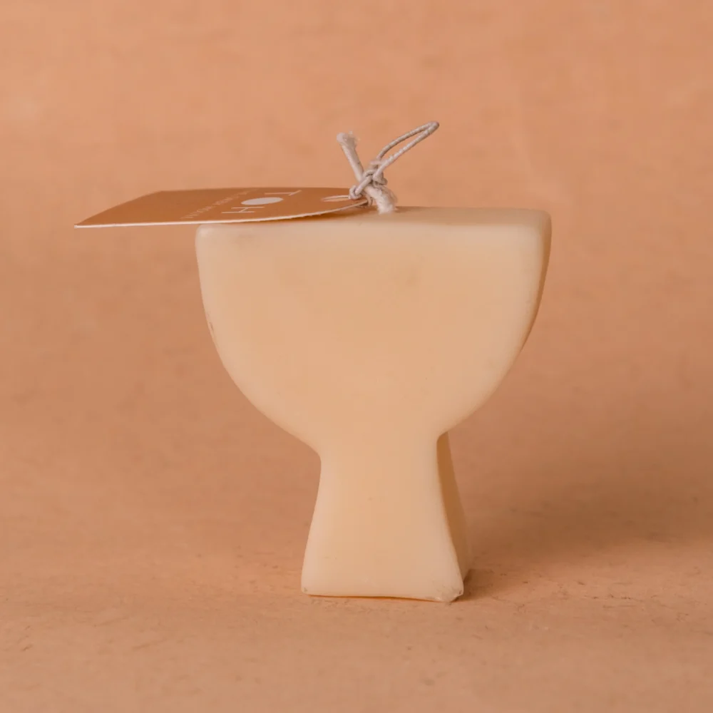 Abstract Shape Scented Pillar Candle - Image 4